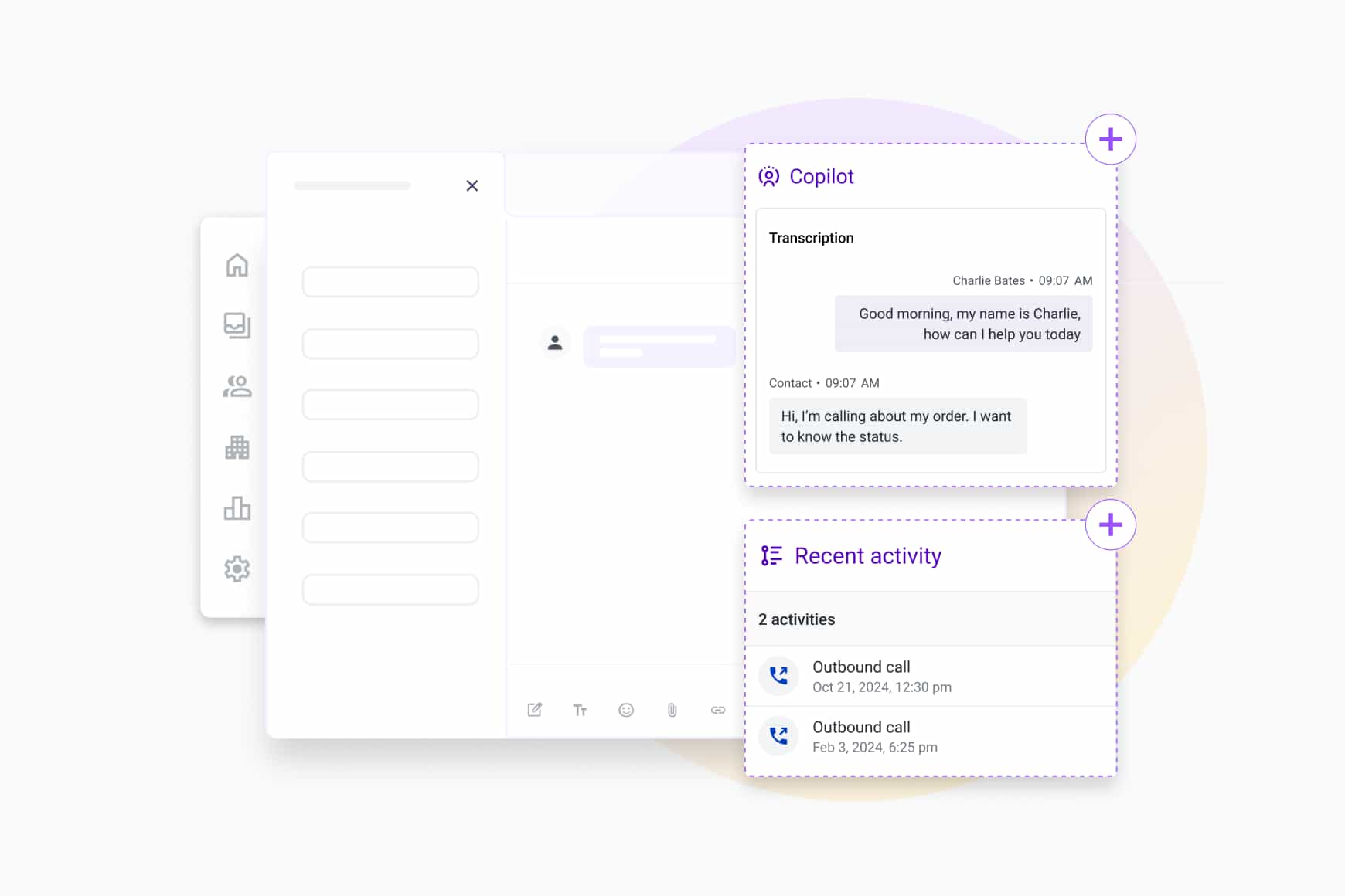 Deliver Talkdesk directly to agents inside the systems they already use