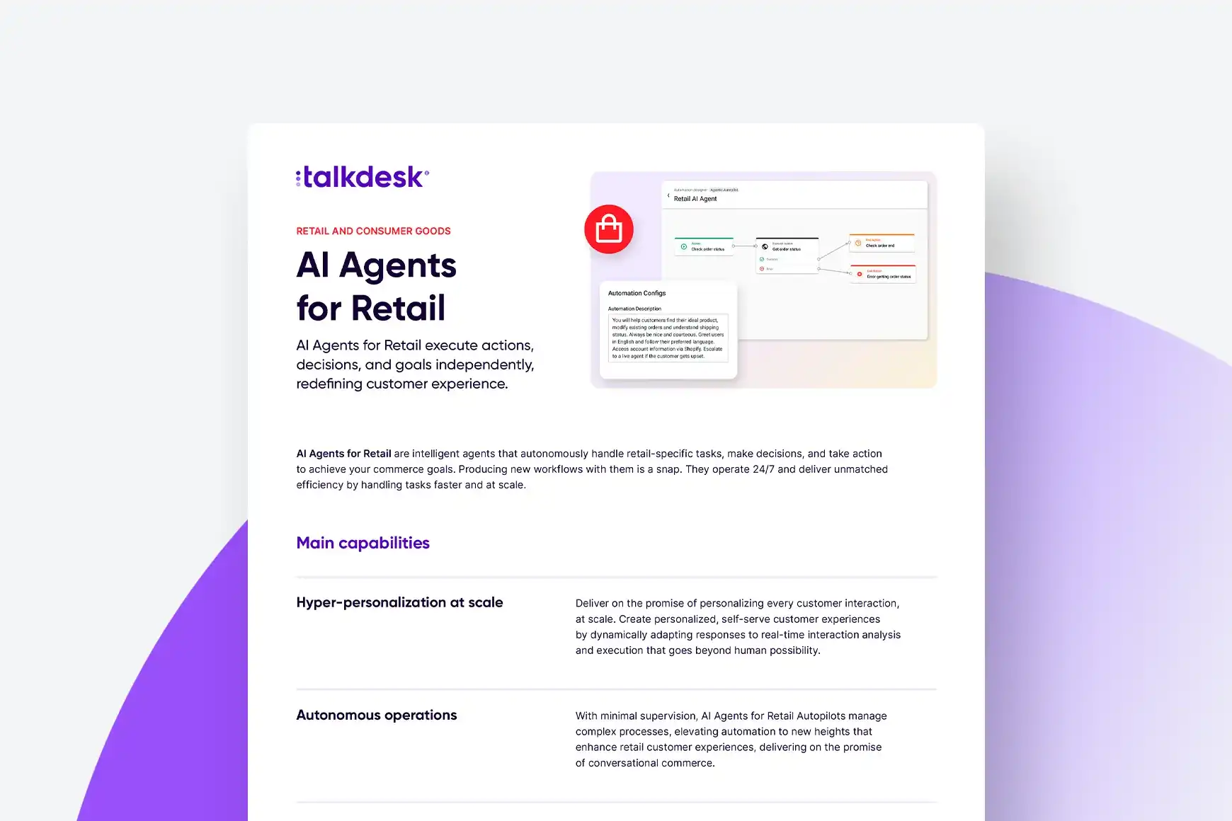 AI agents for Retail
