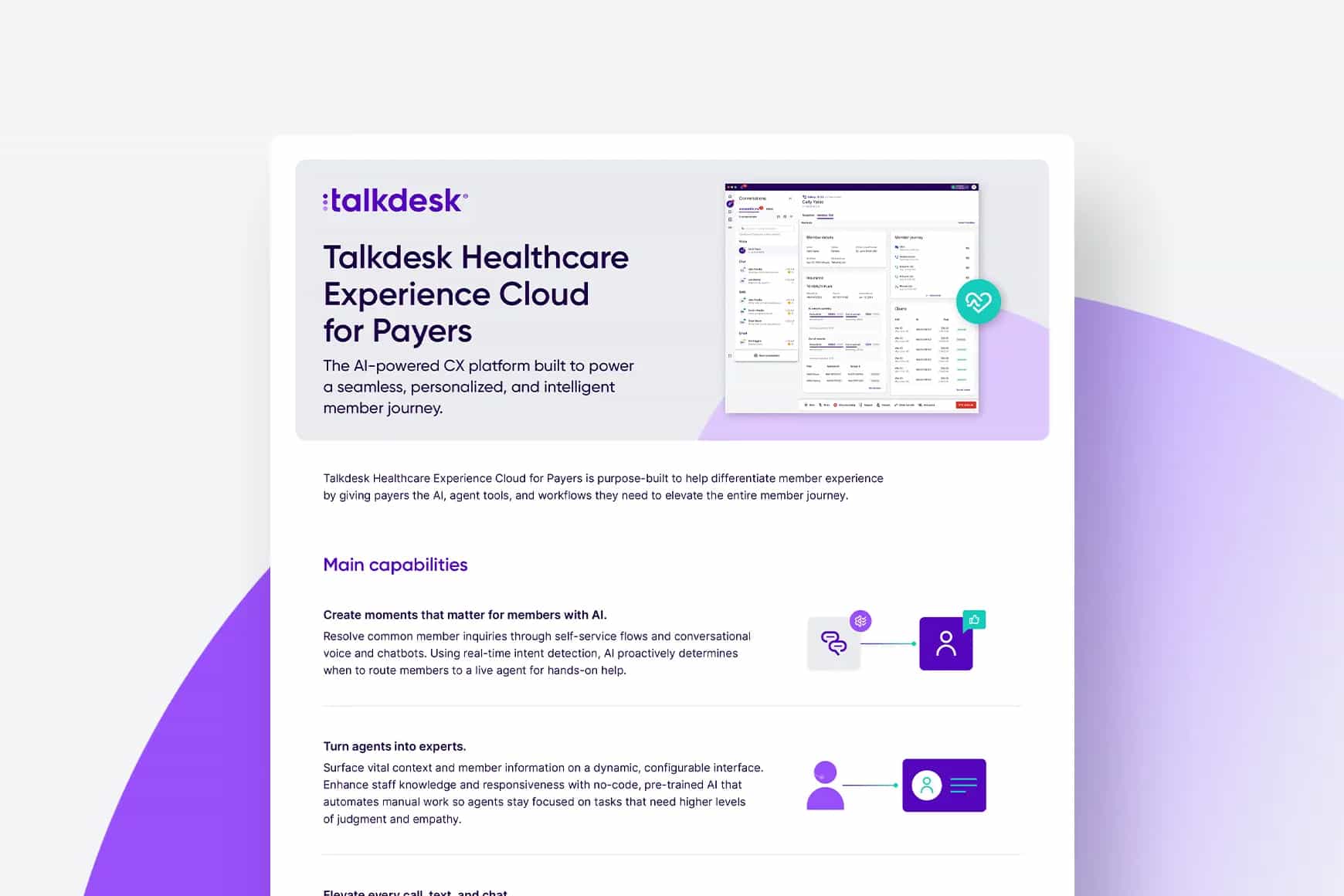Healthcare Experience Cloud for Payers