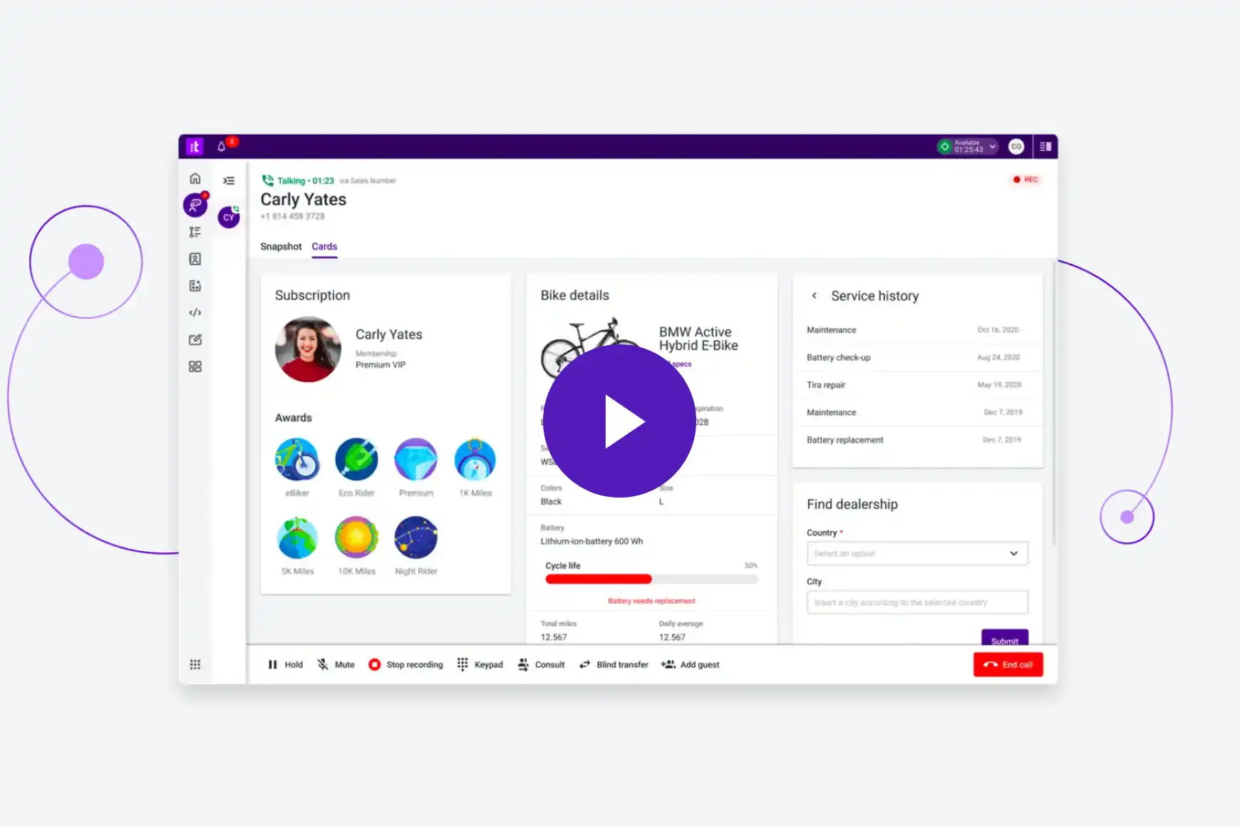Create a custom user interface in minutes.