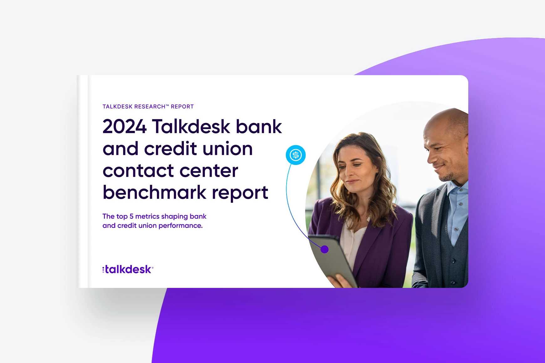 Talkdesk Benchmark-Bericht 2024 für Contact Center von Banken und Kreditgenossenschaften