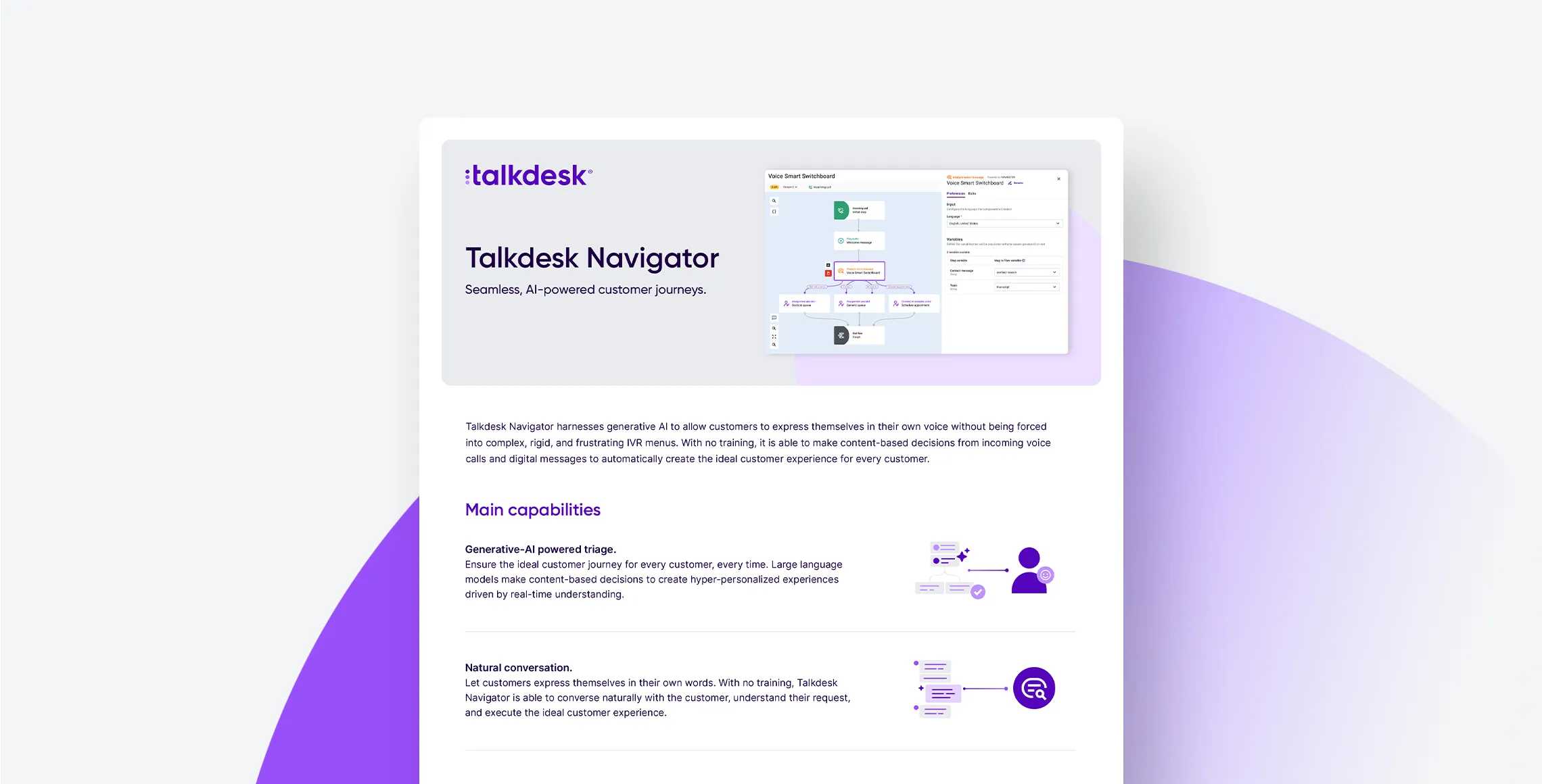 Talkdesk Navigator