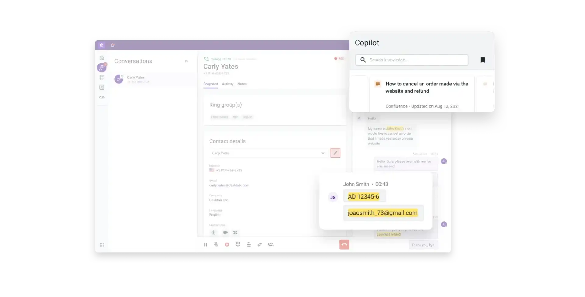 Omnichannel Copilot Make Agents Better