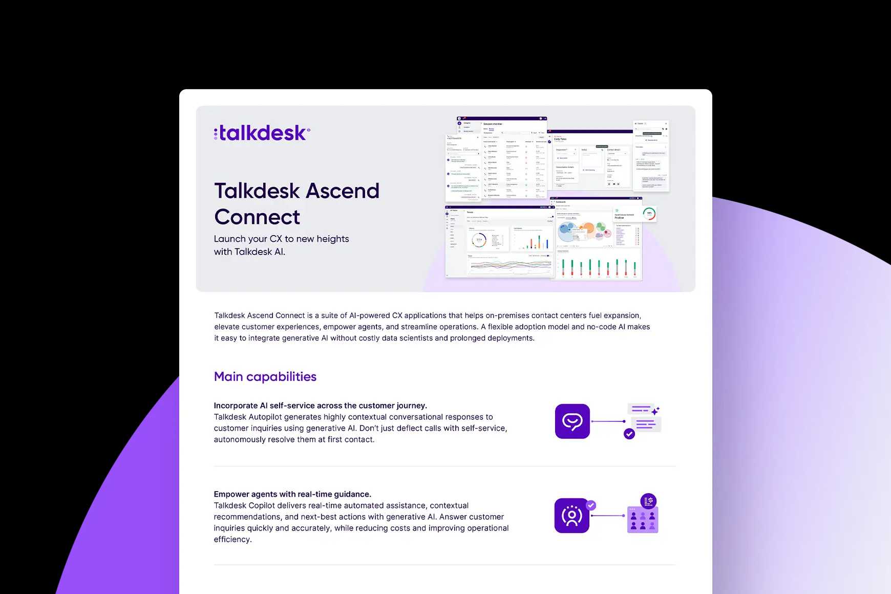 Talkdesk Ascend Connect