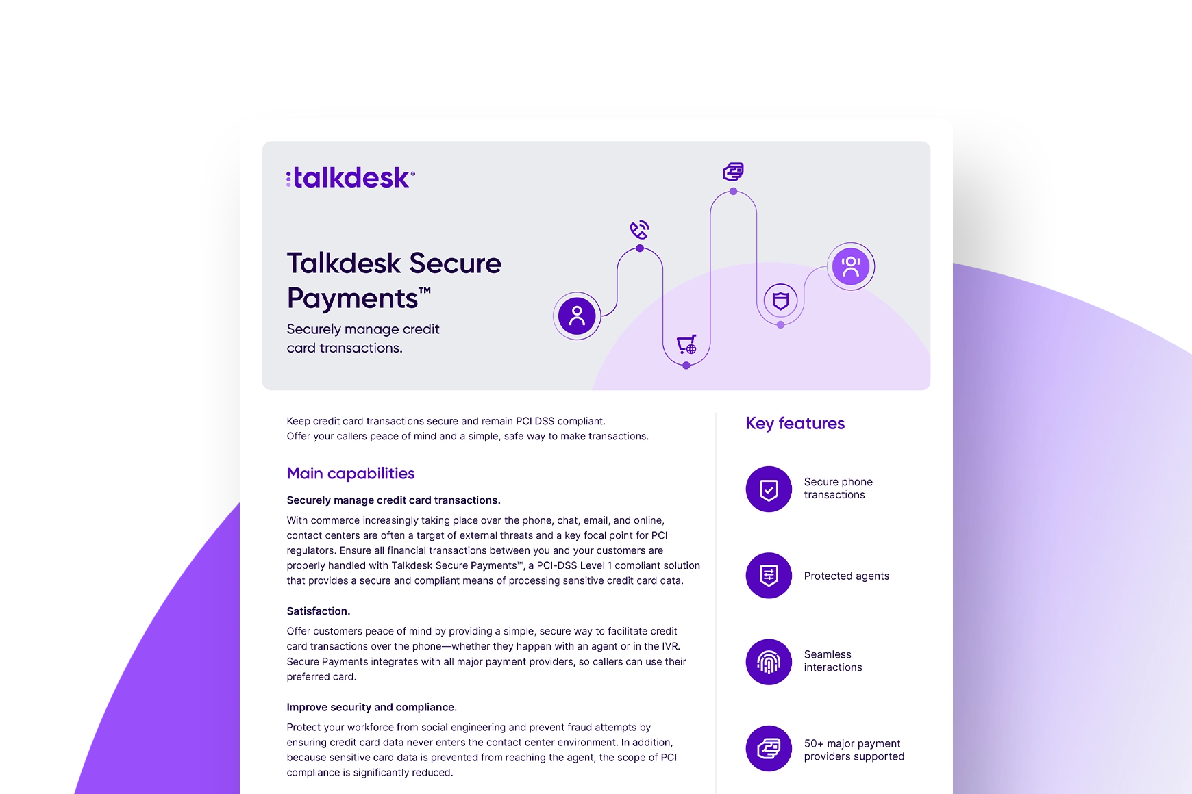 Talkdesk Secure Payments