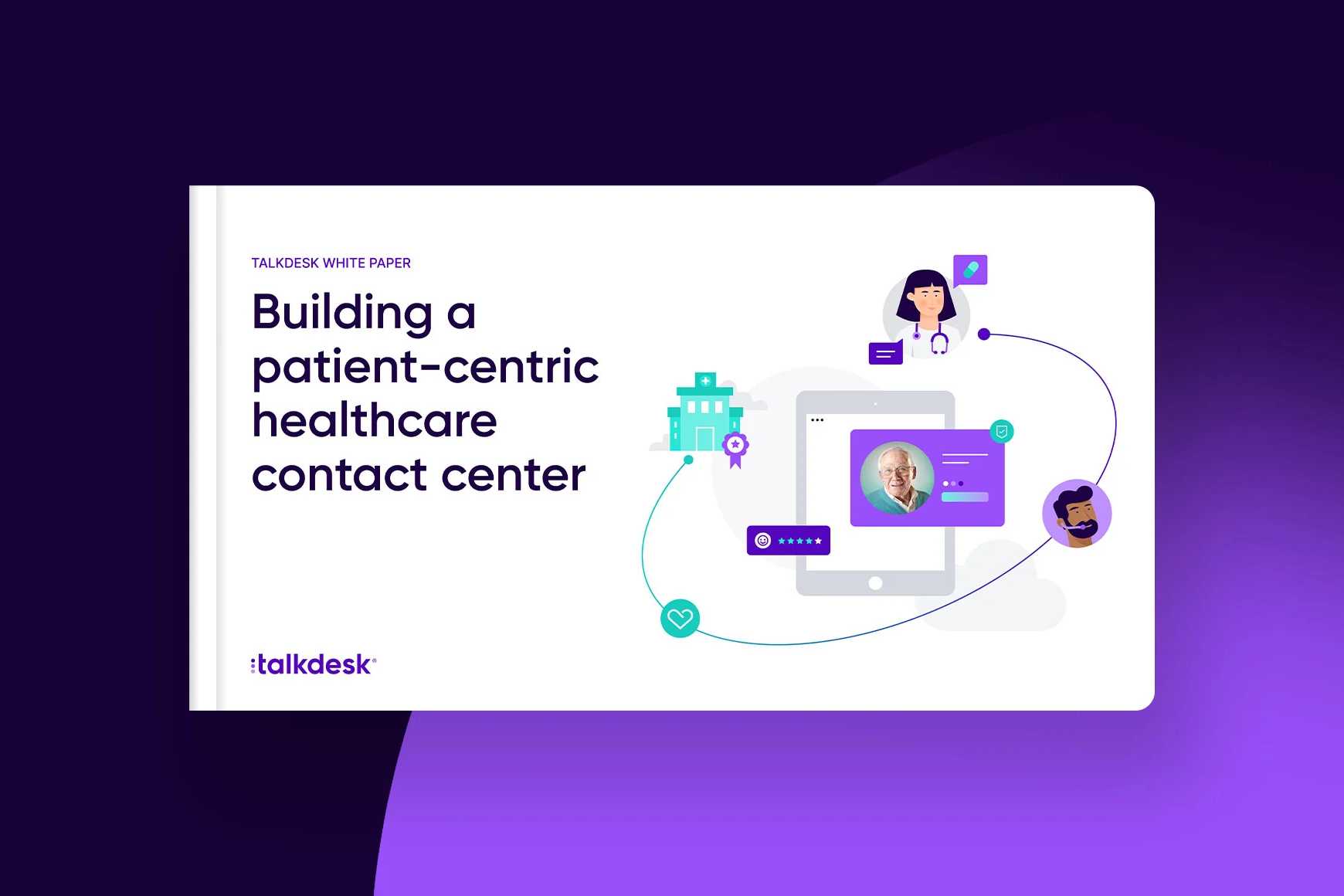 Construir um contact center de assistência médica centrado no paciente
