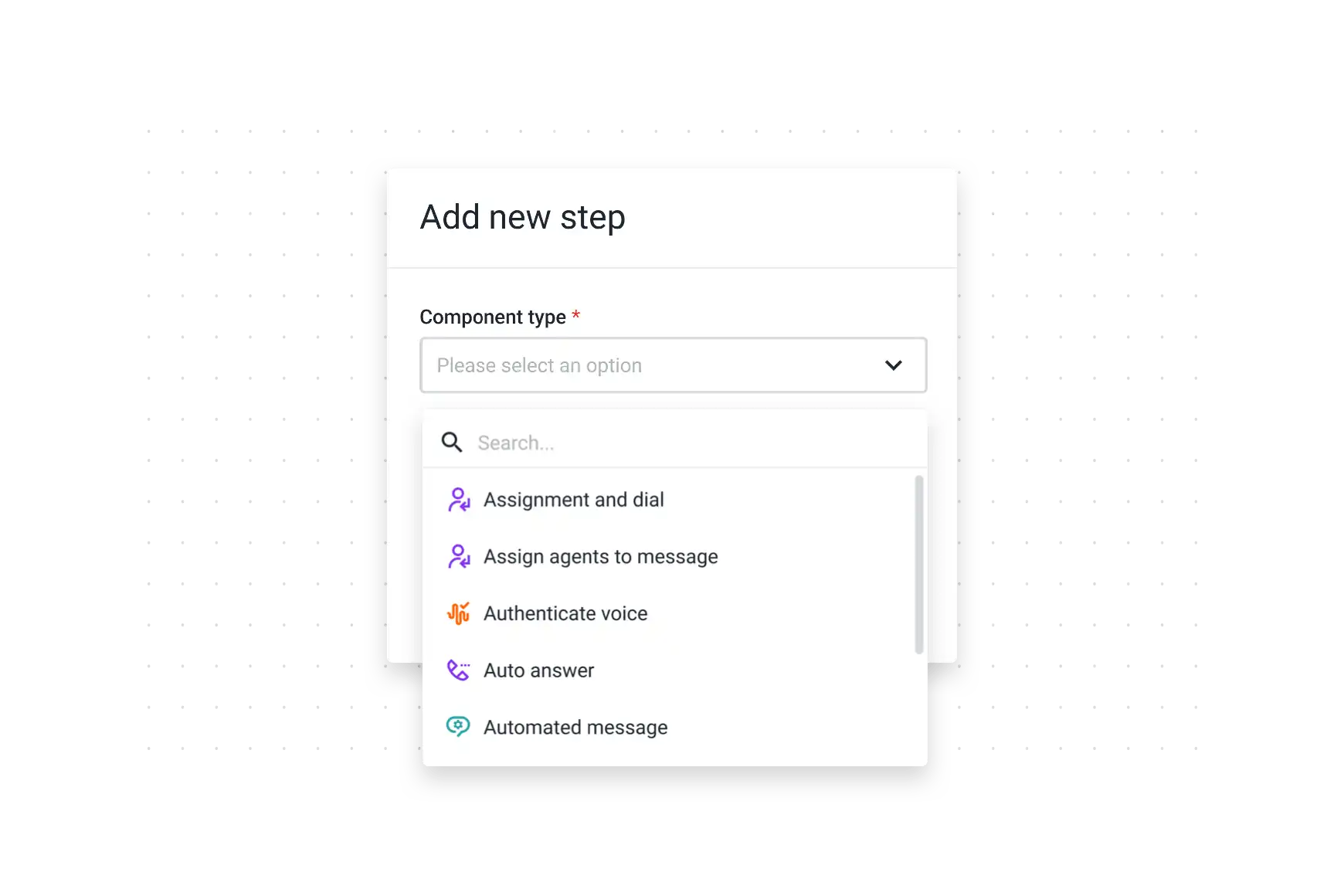 Talkdesk Omnichannel Pre Packaged Library Powerful Components Studio