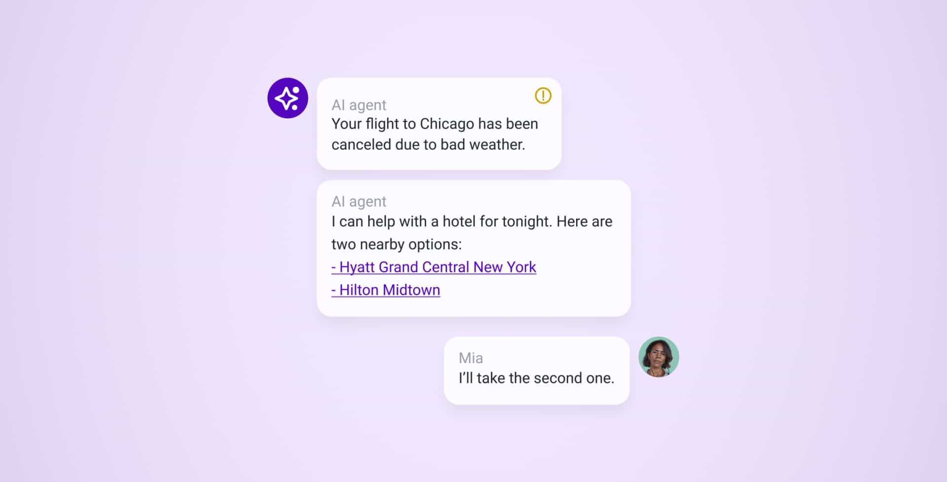 Proactive Travel Notifications Fallback